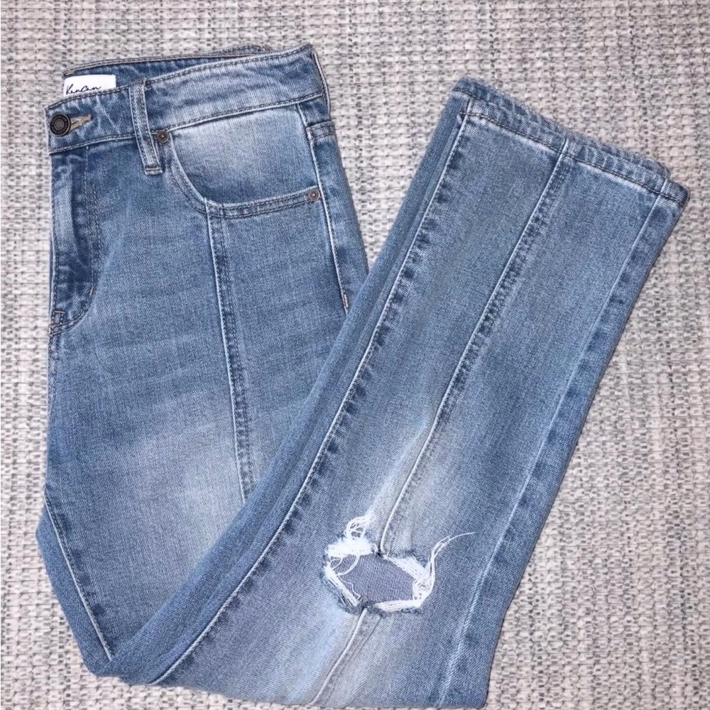 KanCan Light Blue Straight Leg Jeans